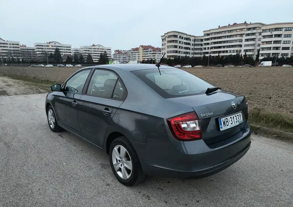 wielkopolskie Skoda RAPID cena 40000 przebieg: 208179, rok produkcji 2019 z Warszawa